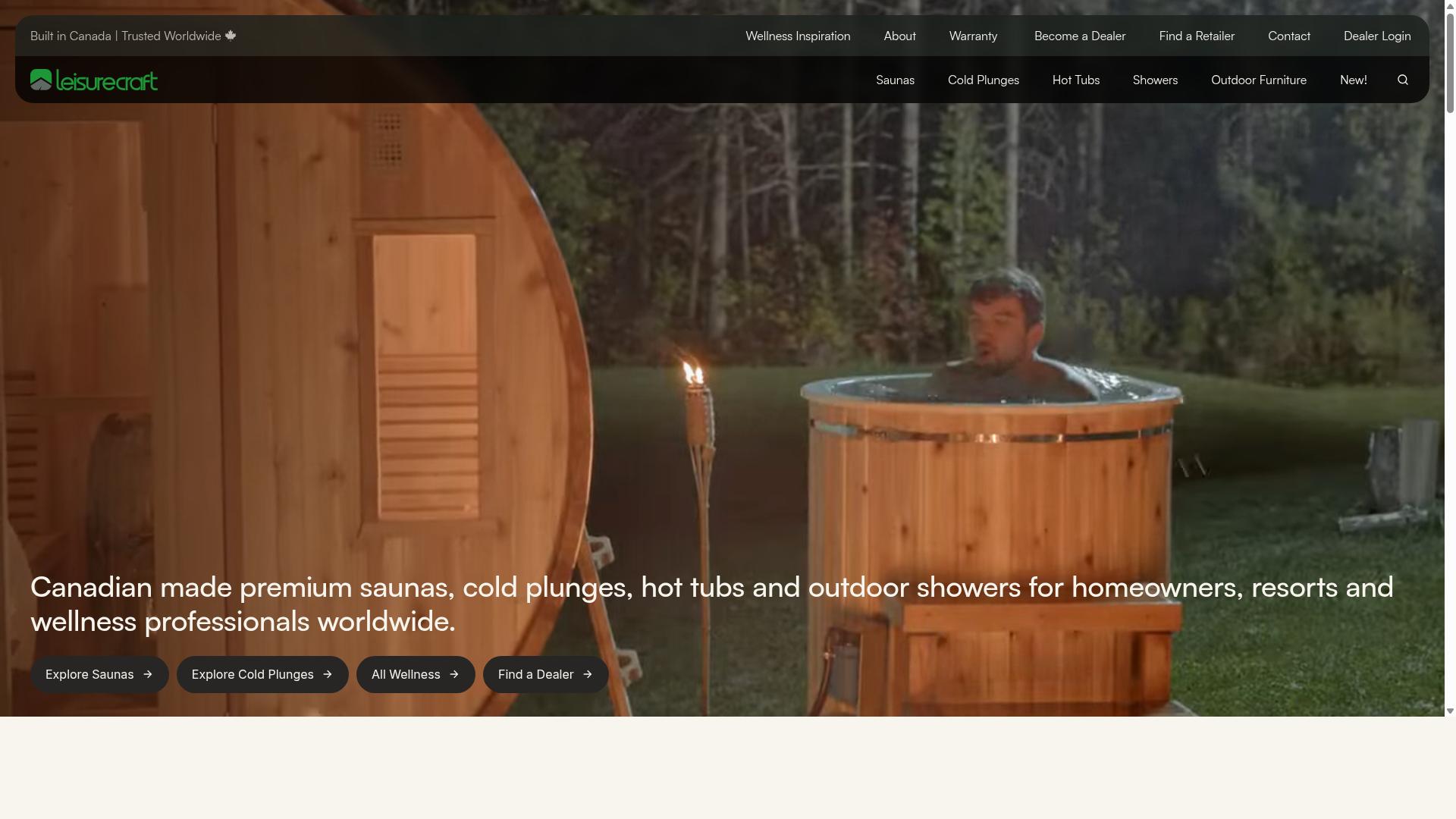 Dundalk Leisurecraft website